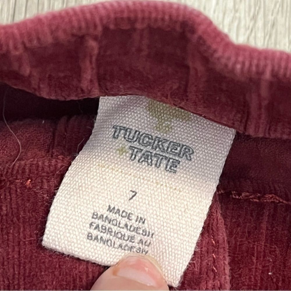 Tucker & Tate Burgundy Corduroy Skirt - Picture 6 of 6